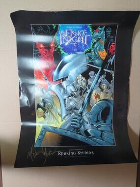 The Hedge Knight 18x25 Poster Mike S Miller **Autographed**